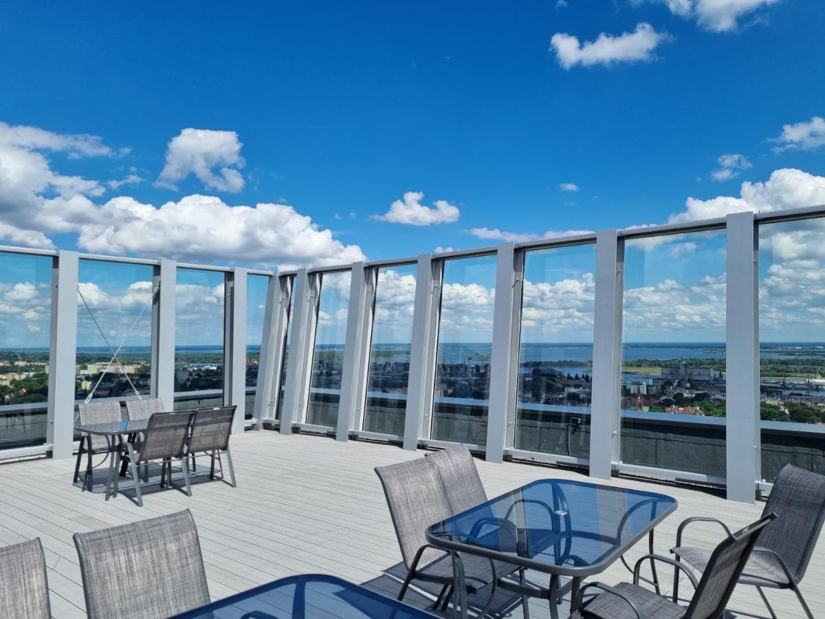 Jbhotels Apartament Comfort Hanza Tower Stettin Exterior foto